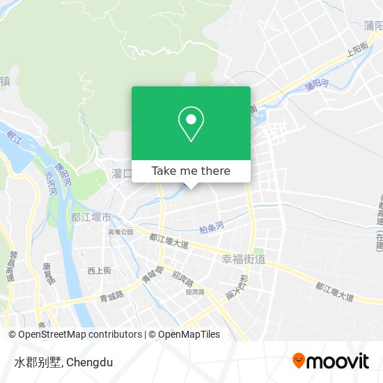 水郡别墅 map