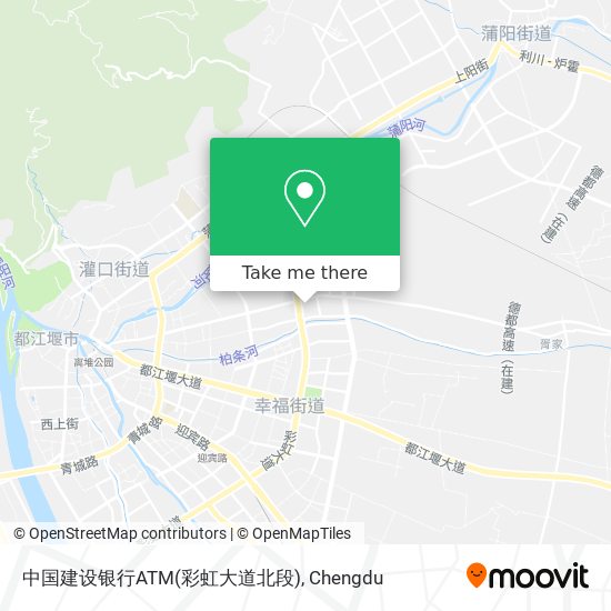 中国建设银行ATM(彩虹大道北段) map