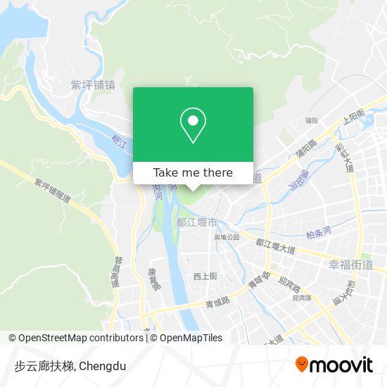 步云廊扶梯 map