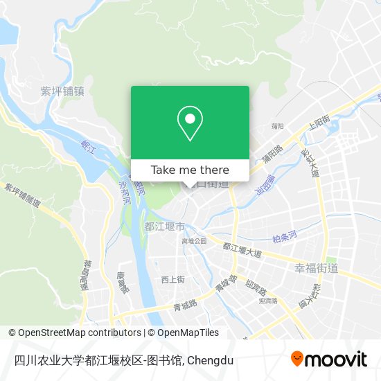 四川农业大学都江堰校区-图书馆 map