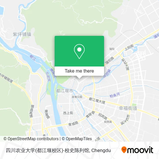 四川农业大学(都江堰校区)-校史陈列馆 map