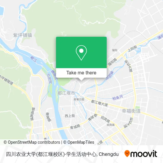 四川农业大学(都江堰校区)-学生活动中心 map