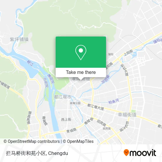 拦马桥街和苑小区 map
