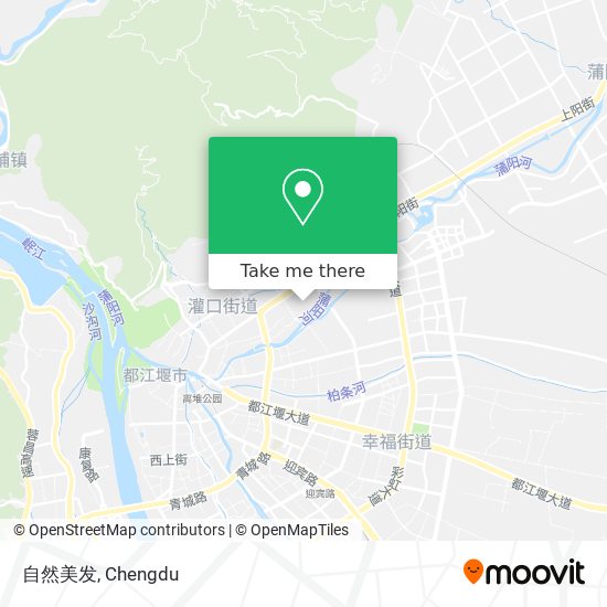 自然美发 map