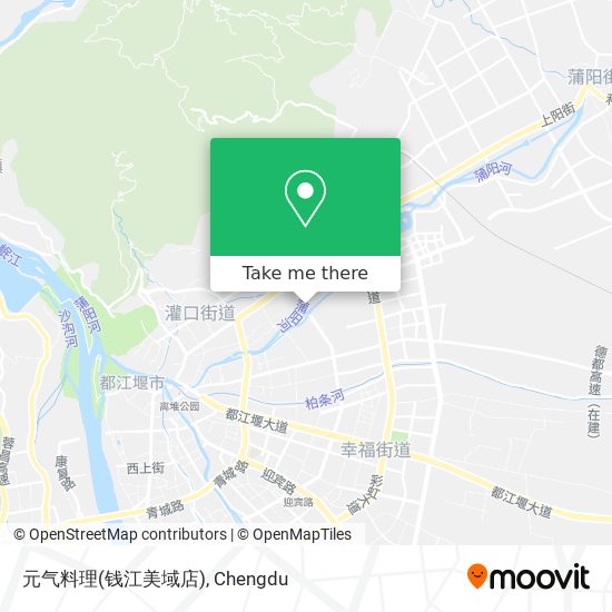 元气料理(钱江美域店) map