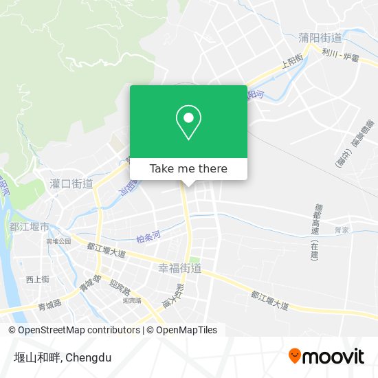 堰山和畔 map