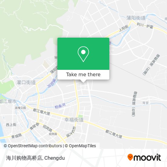 海川购物高桥店 map