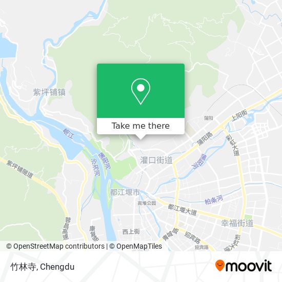 竹林寺 map
