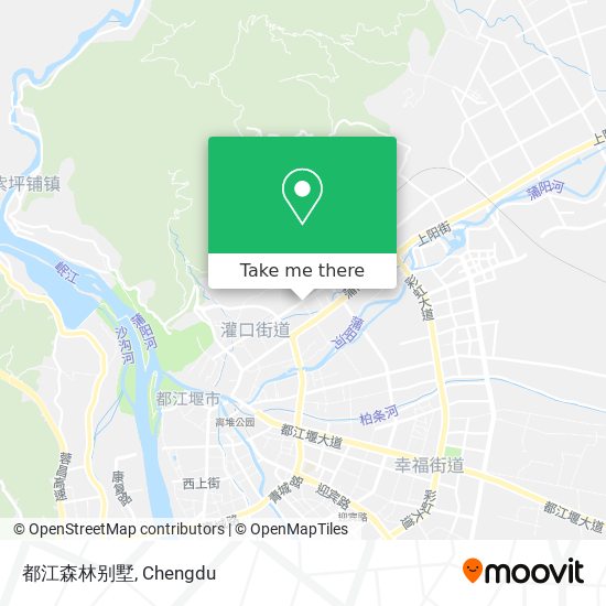 都江森林别墅 map