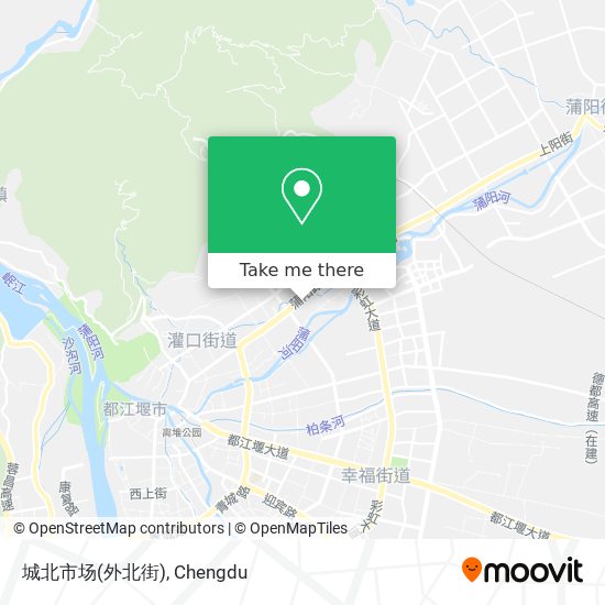 城北市场(外北街) map