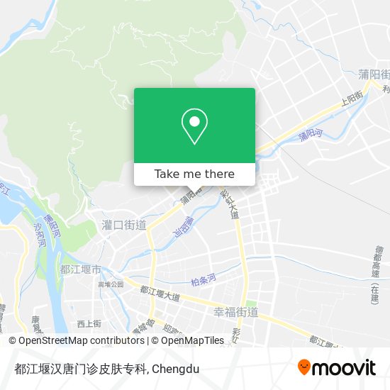 都江堰汉唐门诊皮肤专科 map