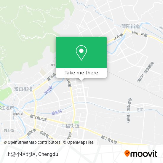 上游小区北区 map