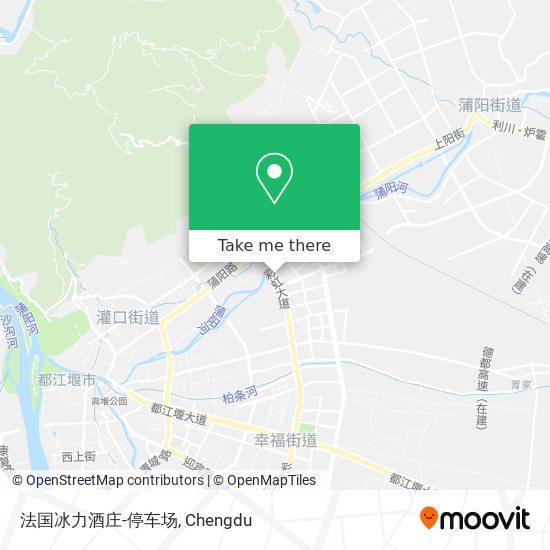 法国冰力酒庄-停车场 map