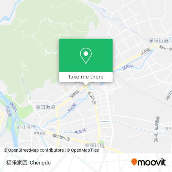 福乐家园 map