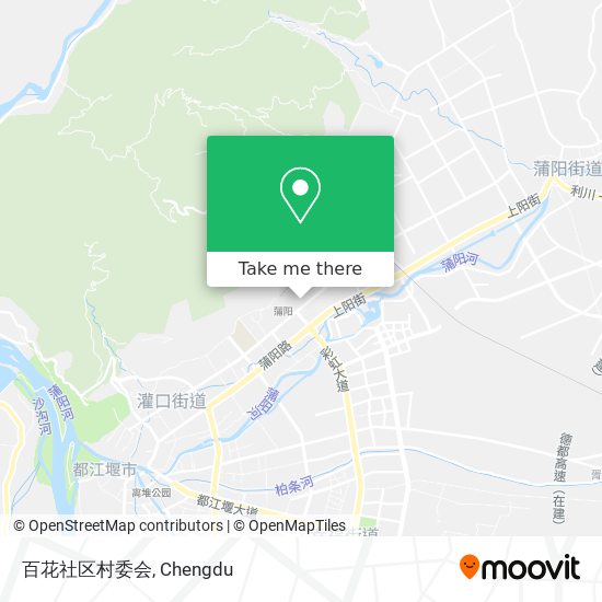 百花社区村委会 map