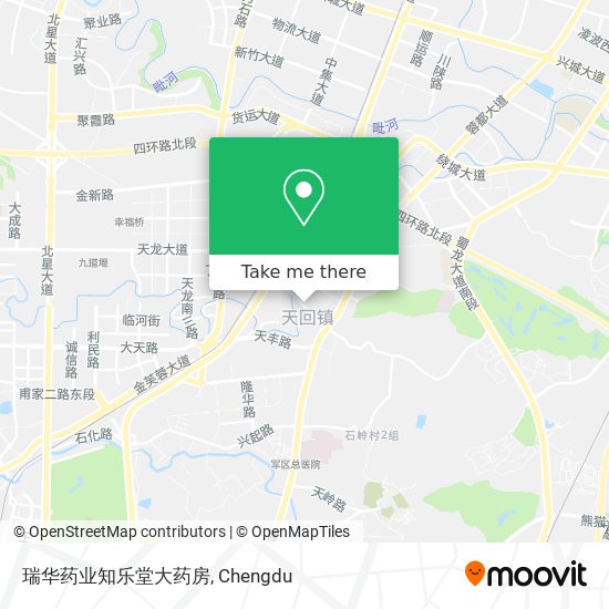 瑞华药业知乐堂大药房 map