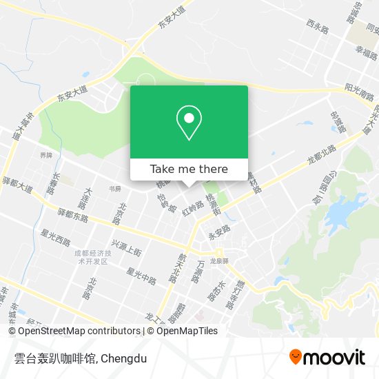 雲台轰趴咖啡馆 map
