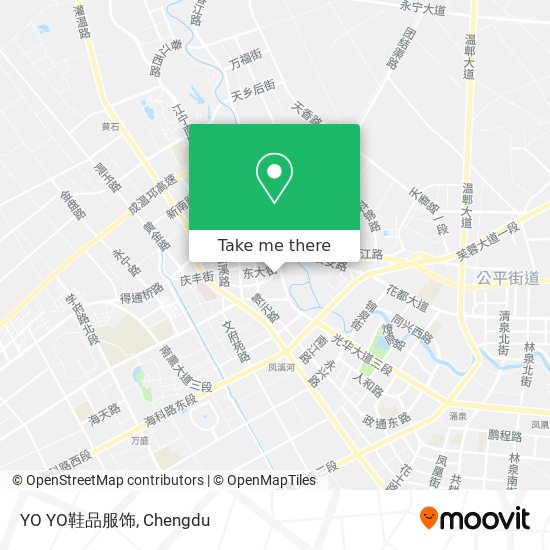 YO YO鞋品服饰 map