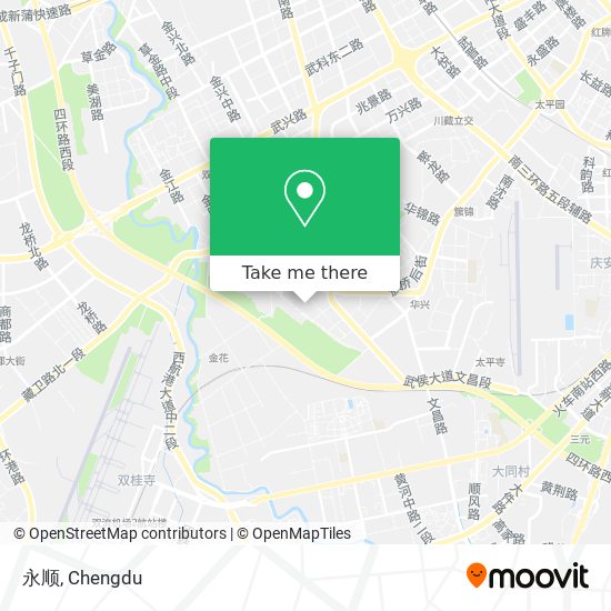 永顺 map