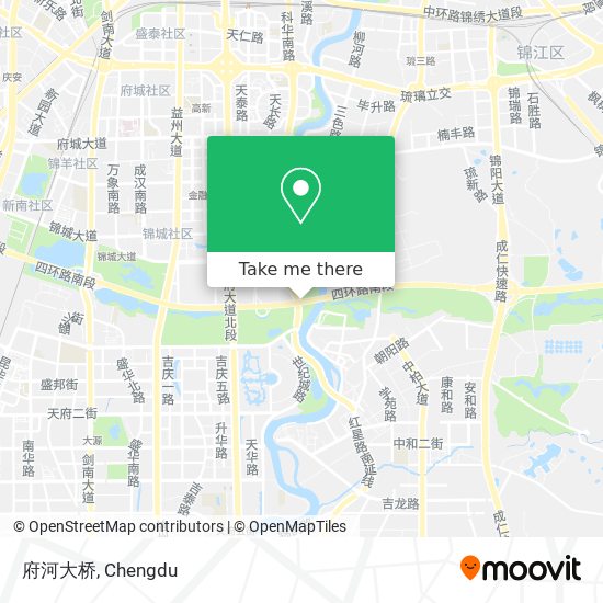 府河大桥 map