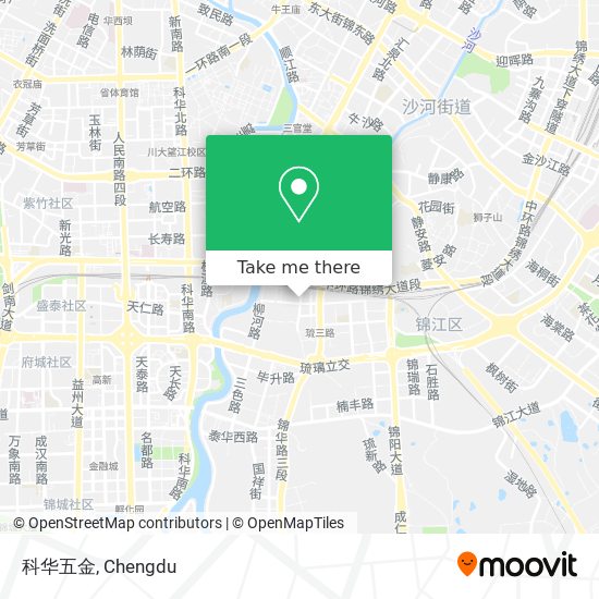 科华五金 map