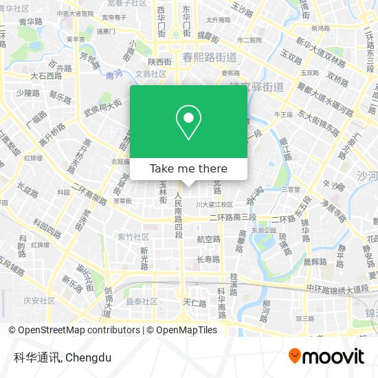 科华通讯 map