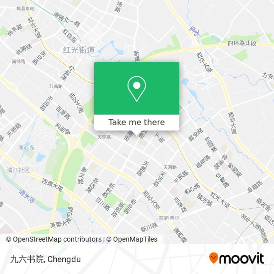 九六书院 map