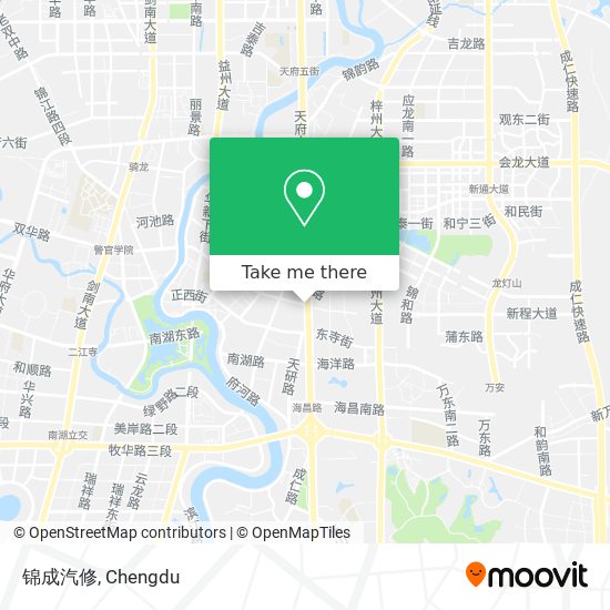 锦成汽修 map