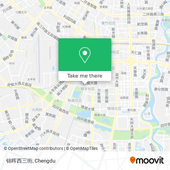 锦晖西三街 map