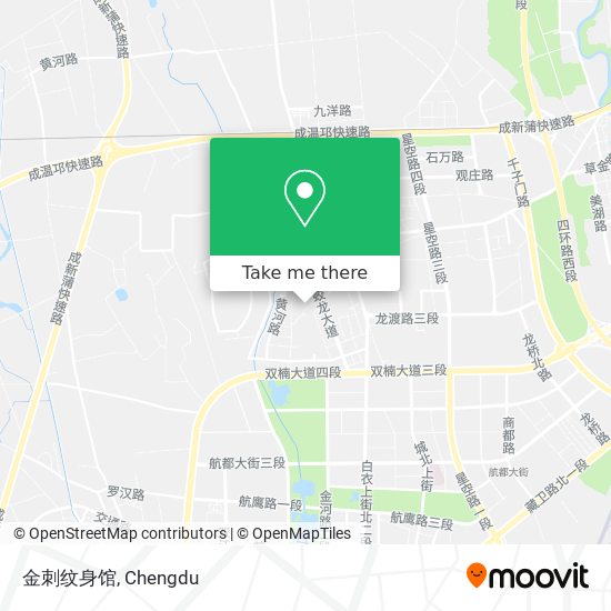 金刺纹身馆 map