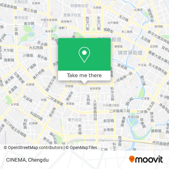 CINEMA map