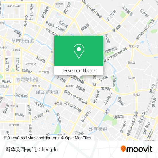 新华公园-南门 map