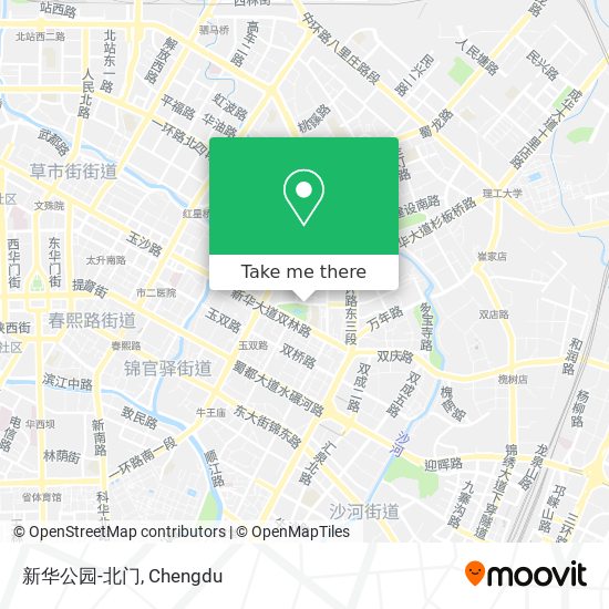 新华公园-北门 map