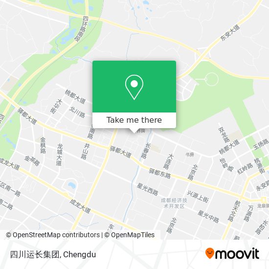 四川运长集团 map