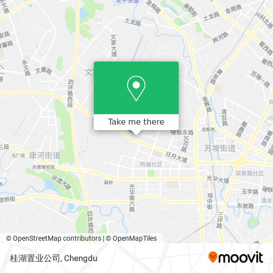 桂湖置业公司 map