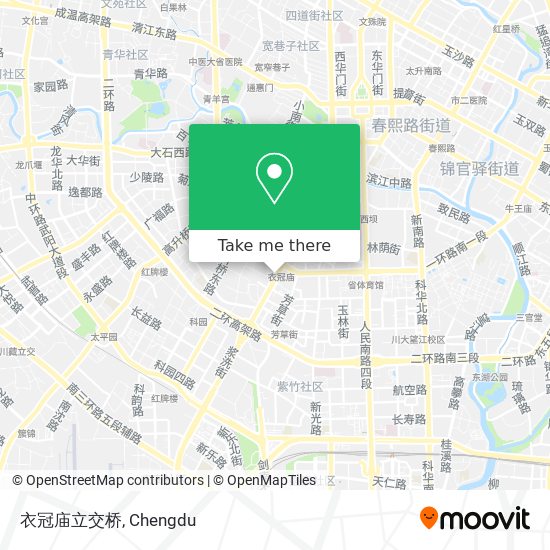 衣冠庙立交桥 map