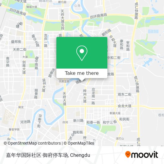嘉年华国际社区·御府停车场 map