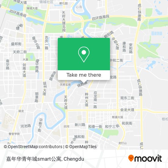 嘉年华青年城smart公寓 map