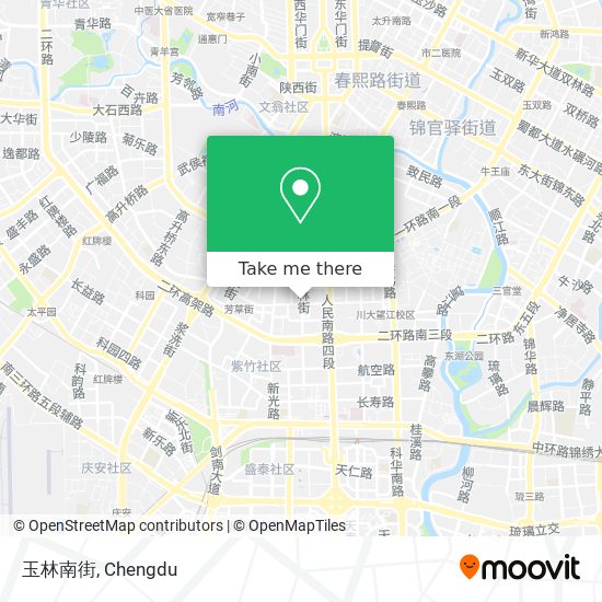 玉林南街 map