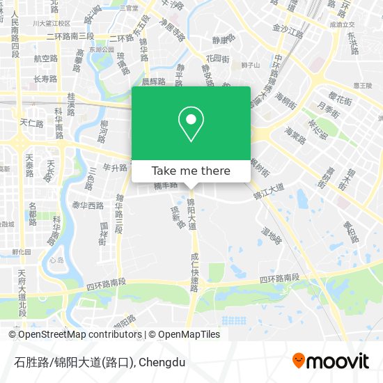 石胜路/锦阳大道(路口) map
