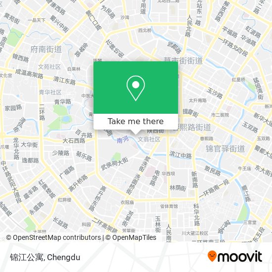 锦江公寓 map