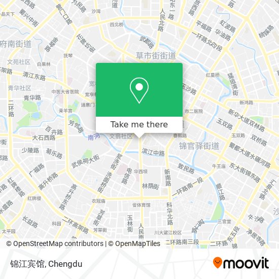 锦江宾馆 map
