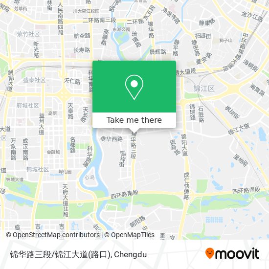锦华路三段/锦江大道(路口) map