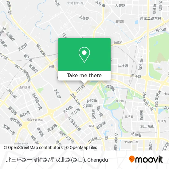 北三环路一段辅路/星汉北路(路口) map