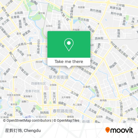 星辉灯饰 map