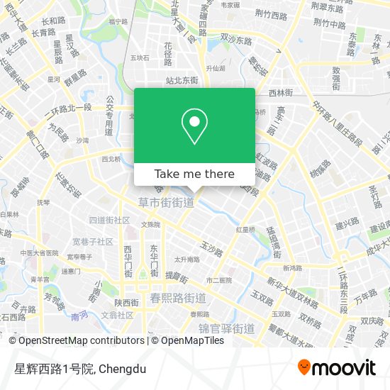 星辉西路1号院 map