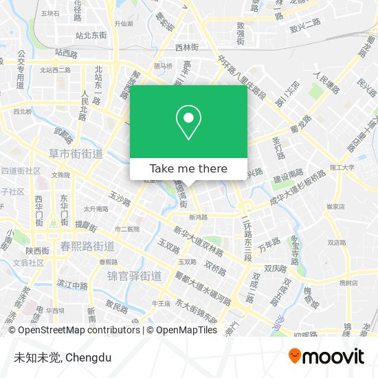 未知未觉 map