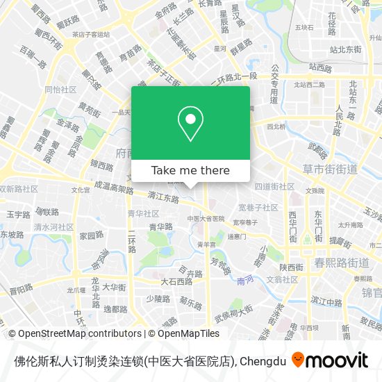 佛伦斯私人订制烫染连锁(中医大省医院店) map