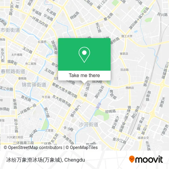 冰纷万象滑冰场(万象城) map