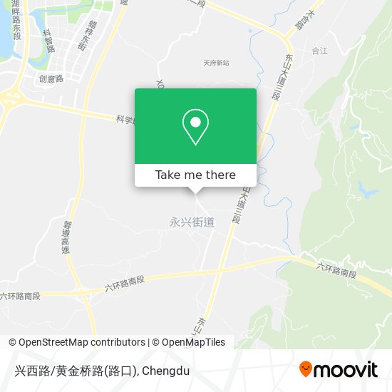 兴西路/黄金桥路(路口) map